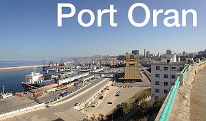 ORAN-le port vue Est 